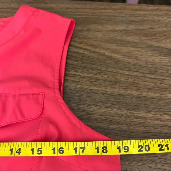 ❤️ Woods🌲 Red Sleeveless Leisure Athlete Top M - Picture 9 of 10